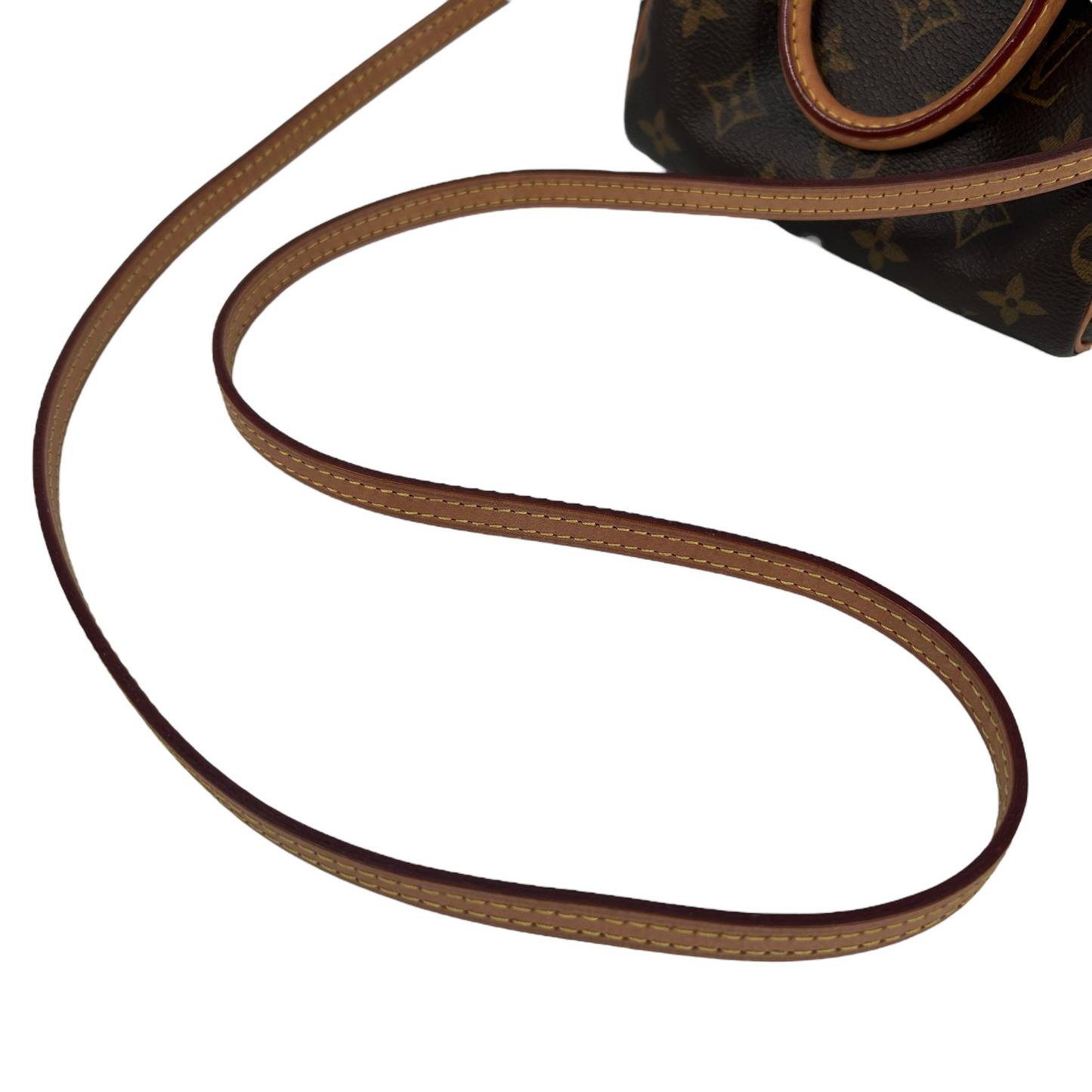 Louis Vuitton モノグラム キャンバス ナノ スピーディ ミニバッグ ショルダーバッグ - ブラウン