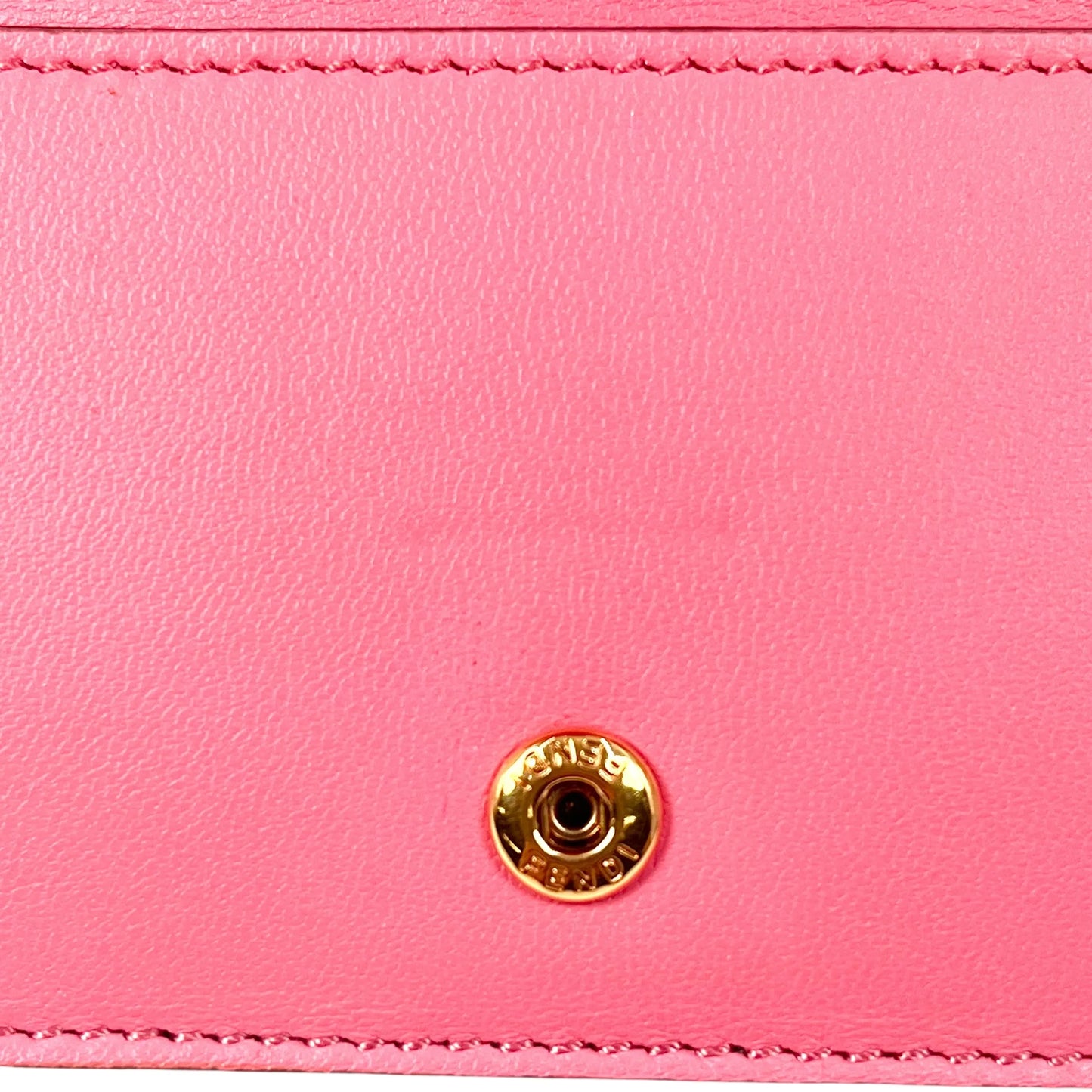 FENDI レザー カードケース コインケース - ピンク