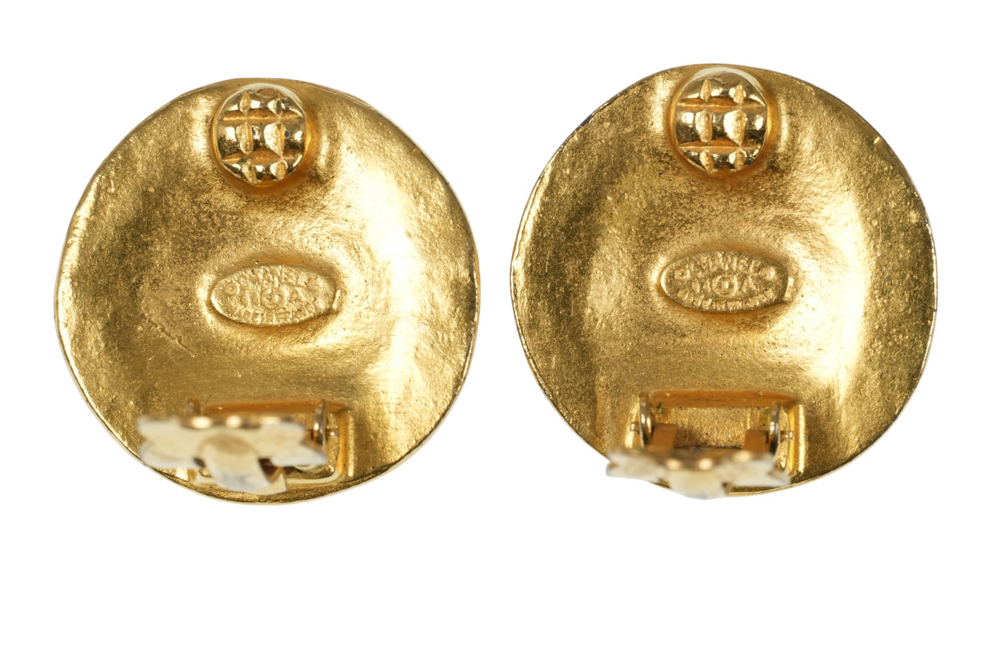 CHANEL CC Earrings - Metal - Gold - 15773 