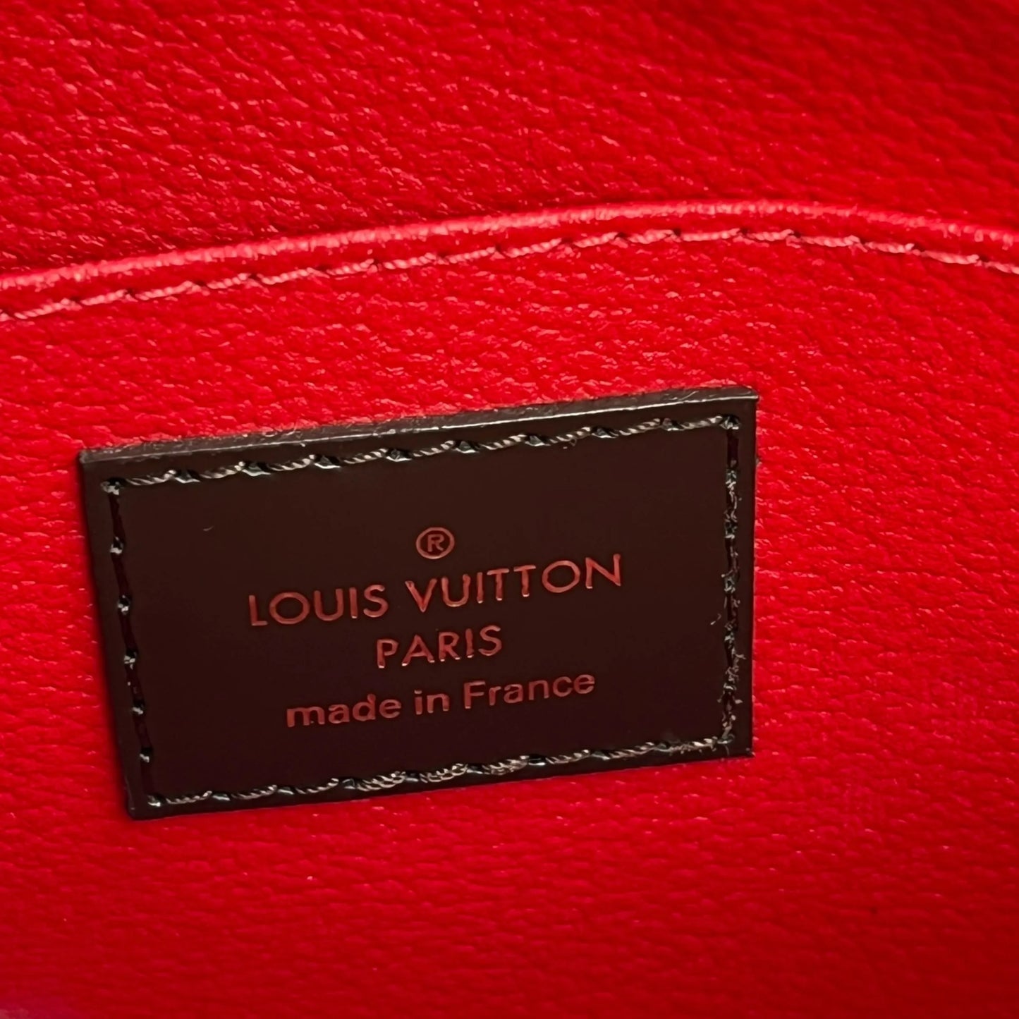 Louis Vuitton Damier Ebene Pochette Cosmetic Pouch - Brown - 33319 