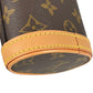 Louis Vuitton モノグラム キャンバス フォールド ミー ポーチ フォンケース ショルダーバッグ - ブラウン