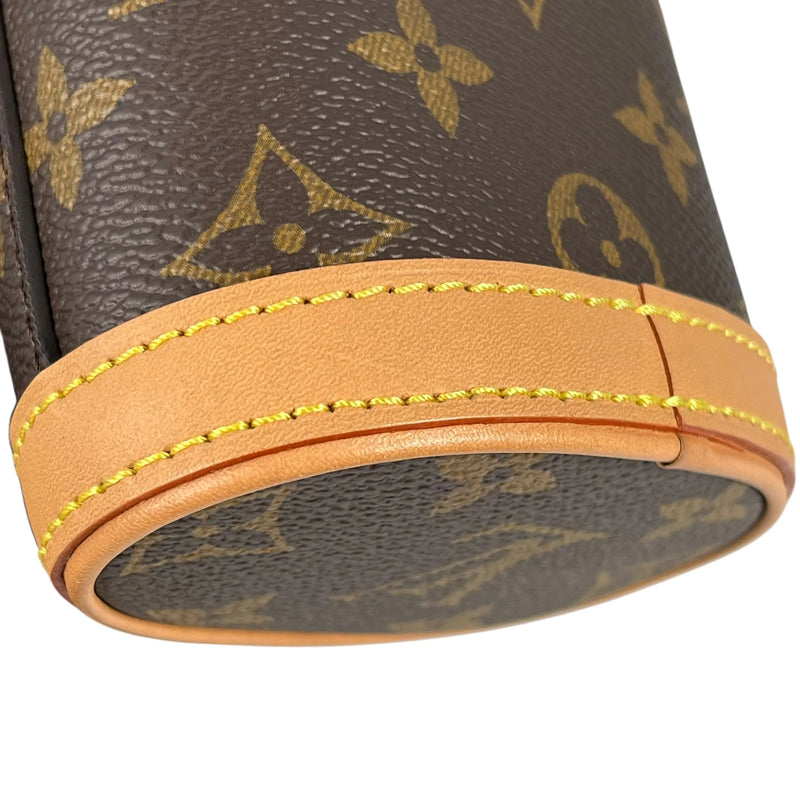 Louis Vuitton モノグラム キャンバス フォールド ミー ポーチ フォンケース ショルダーバッグ - ブラウン