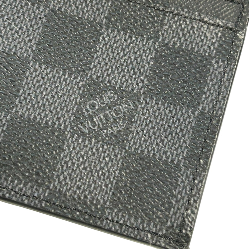 Louis Vuitton Damier Card Case and Coin Purse - Black 