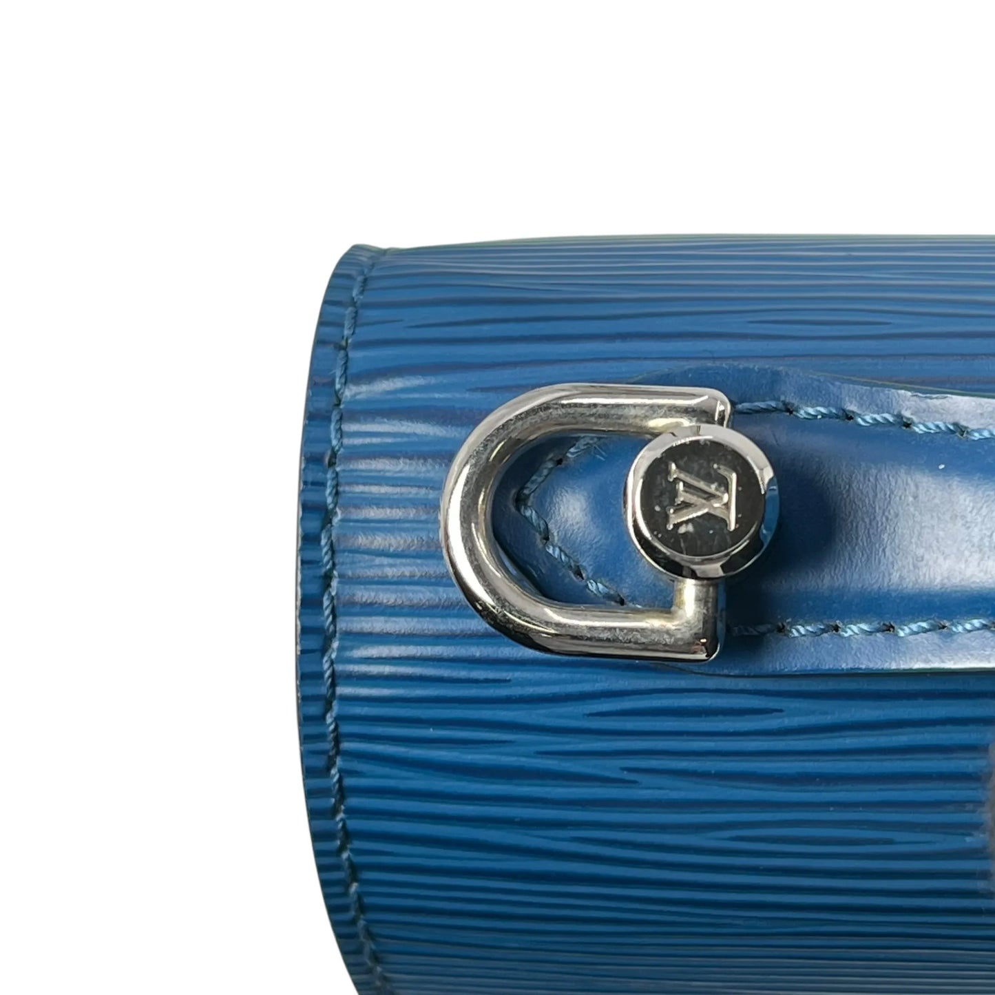 Louis Vuitton Epi Leather Monceau BB Handbag - Blue 