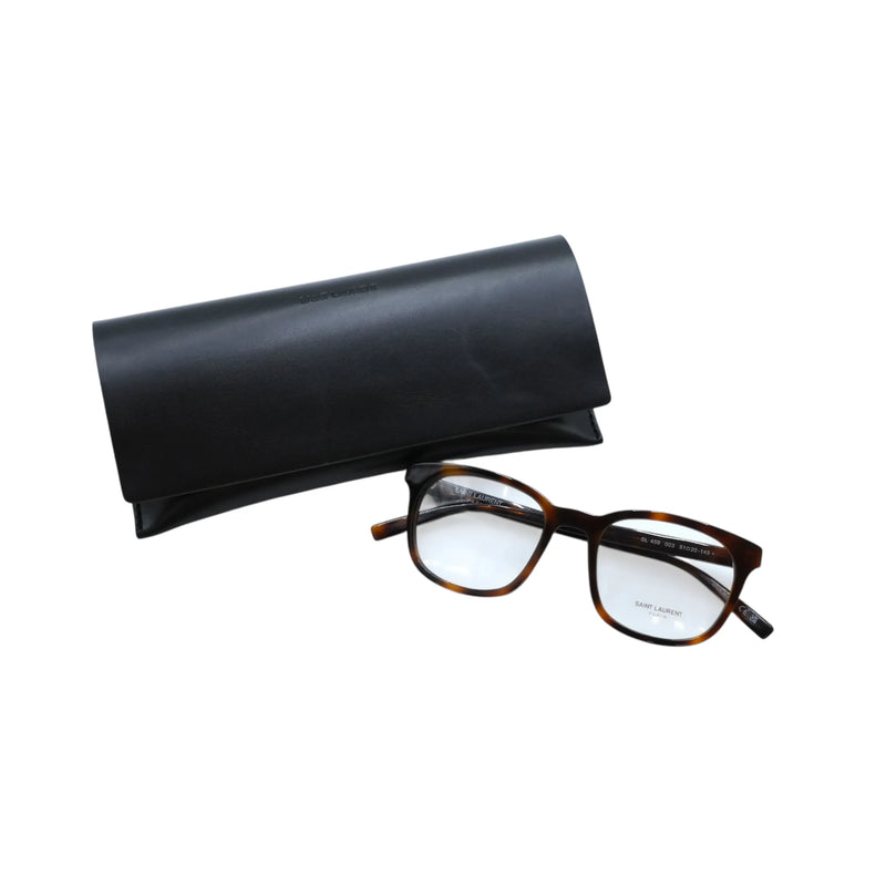 Saint Laurent Brown Frame Sunglasses - Clear Lens - 24554