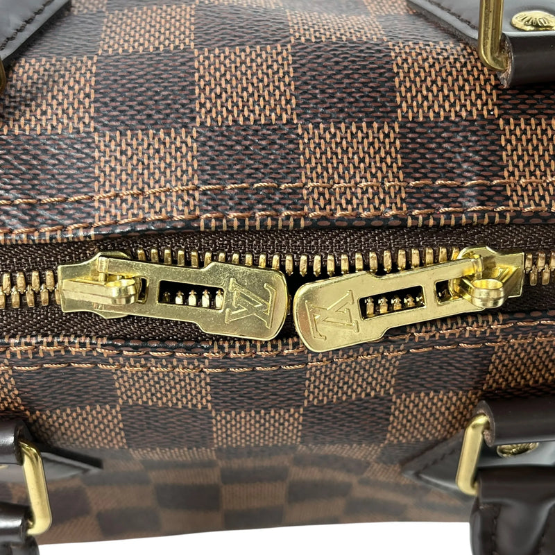 Louis Vuitton ダミエ エベヌ スピーディ25 バンドリエール ハンドバッグ - ダークブラウン