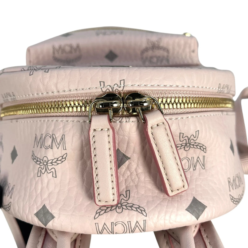 MCM Powder Pink Backpack - Pink 