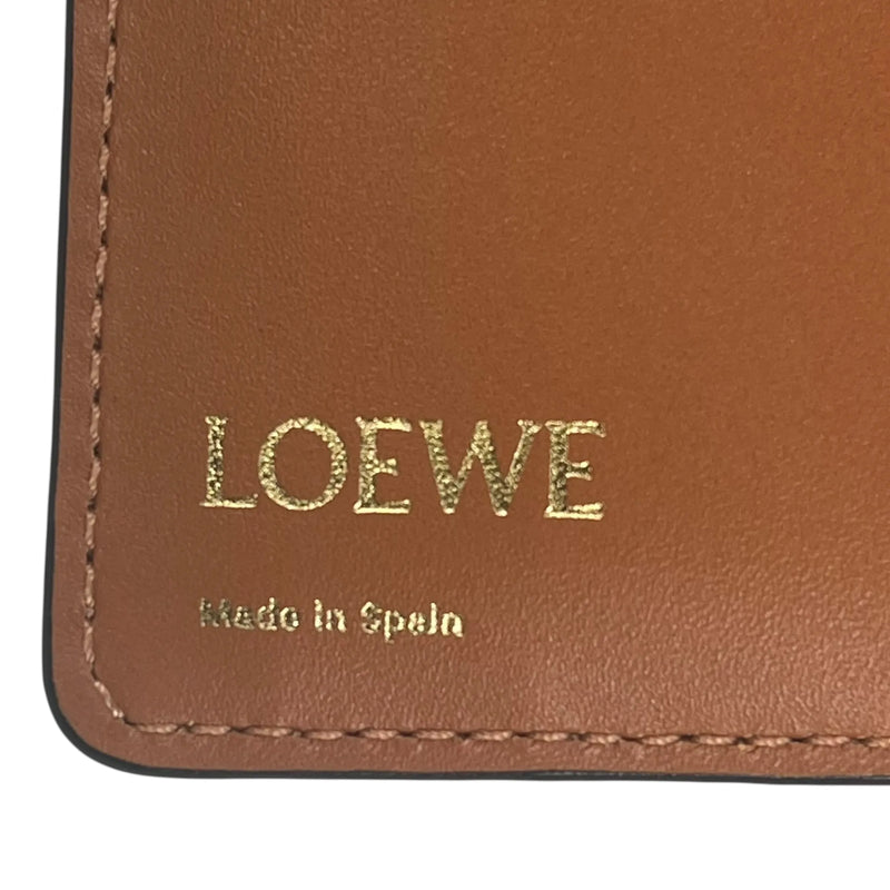 Loewe リピート コンパクトウォレット 二つ折り財布 - ブラウン