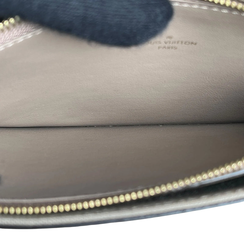 LOUIS VUITTON Pochette Felicie Monogram Empreinte Chain Wallet - Beige 