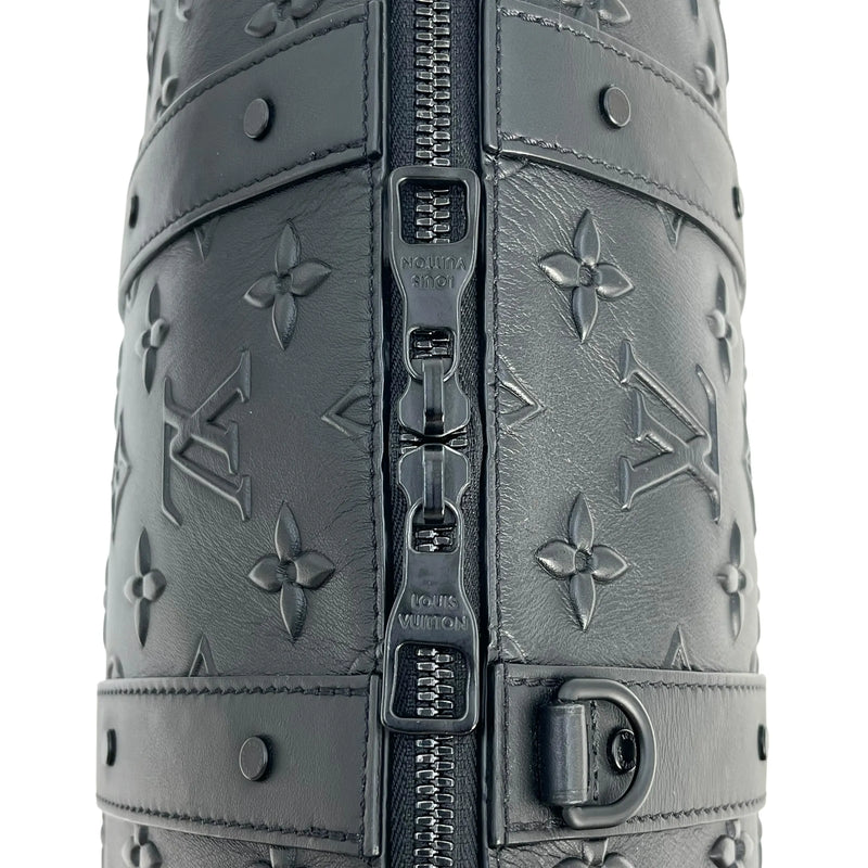 LOUIS VUITTON シティ キーポル モノグラム シール ショルダーバッグ - ブラック