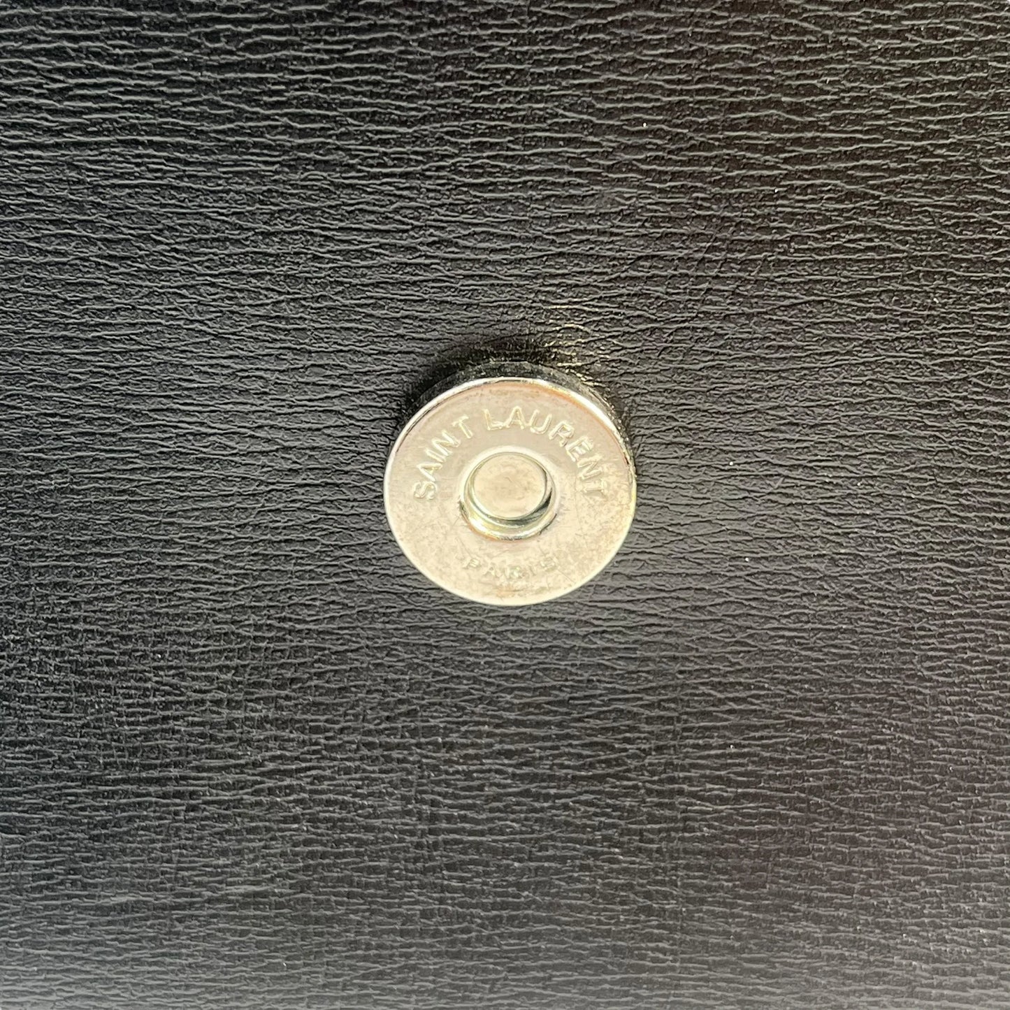 SAINT LAURENT サンセット ミディアム レザー チェーンショルダーバッグ - ブラック