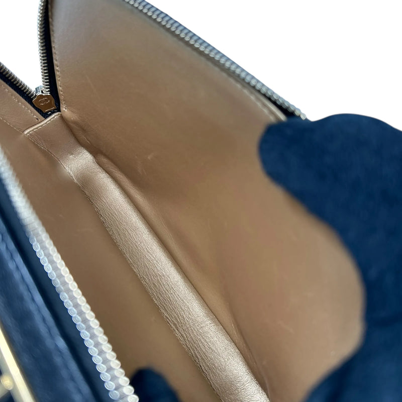 CHANEL Matelasse Vanity Bag with Chain Shoulder Bag - Black 