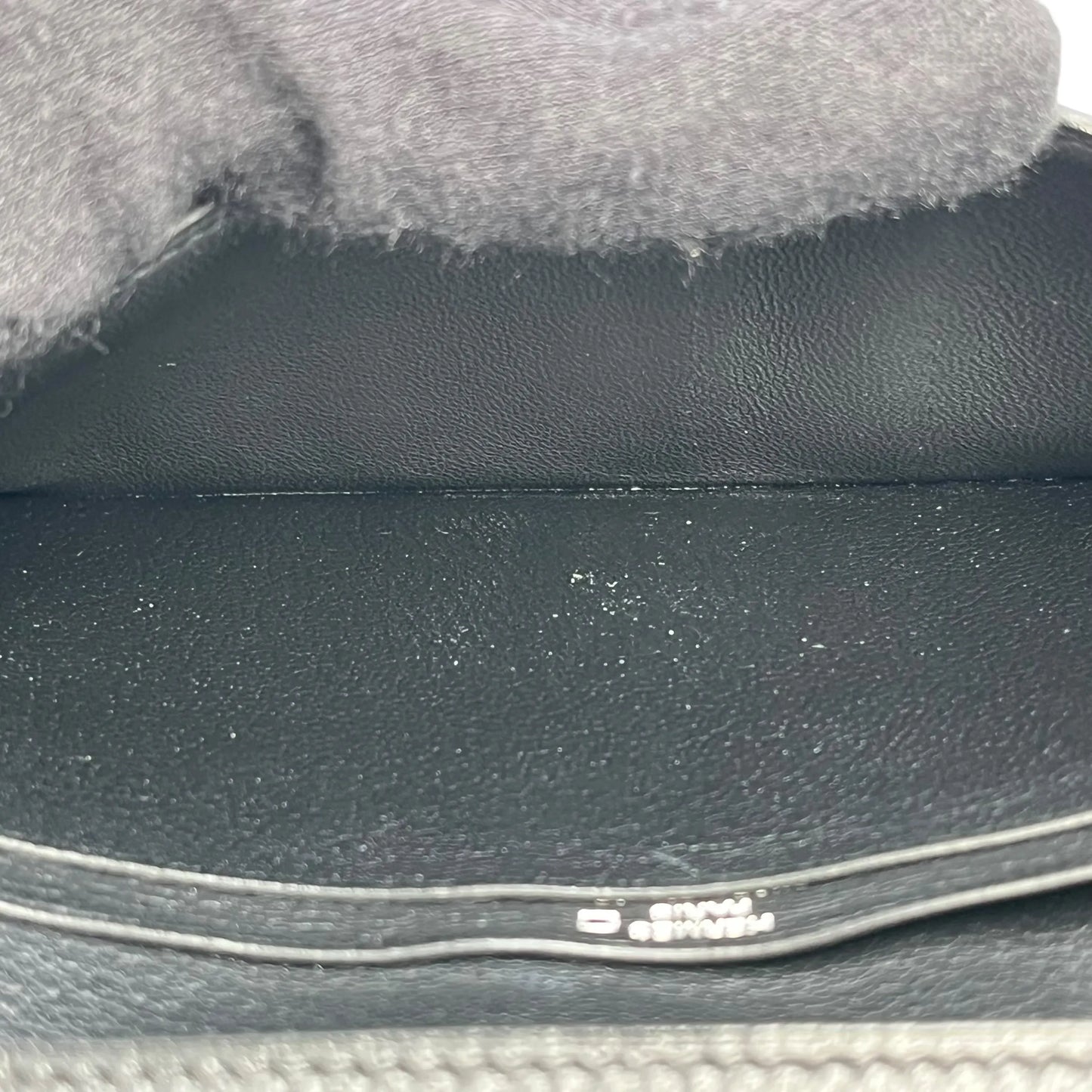 HERMES ベアンスフレ アリゲーター □J刻印(2006年製)  ロングウォレット - ブラック