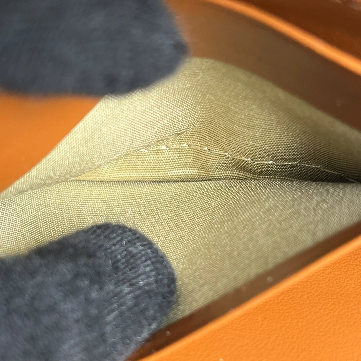 CELINE Triomphe Canvas Compact Wallet - Dark Brown 