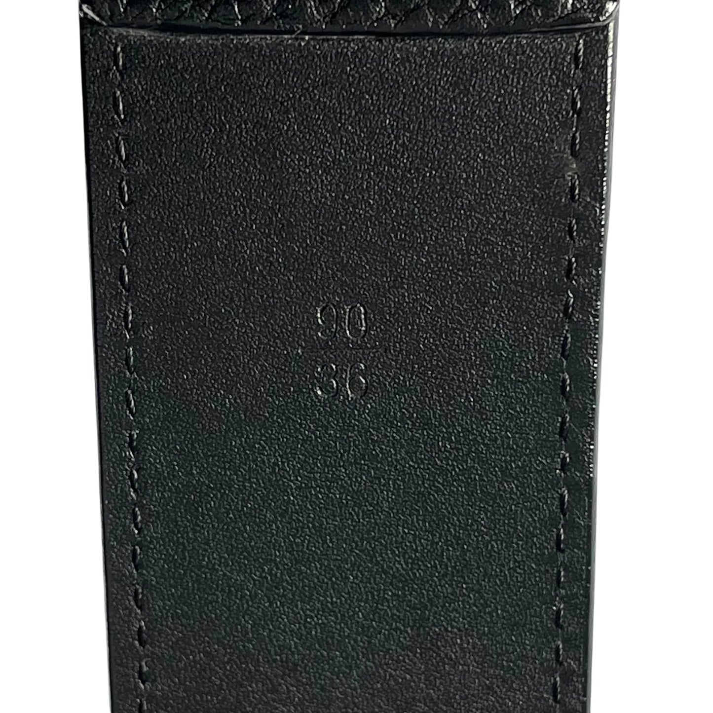 LOUIS VUITTON LV イニシャル リバーシブル ベルト - ブラック