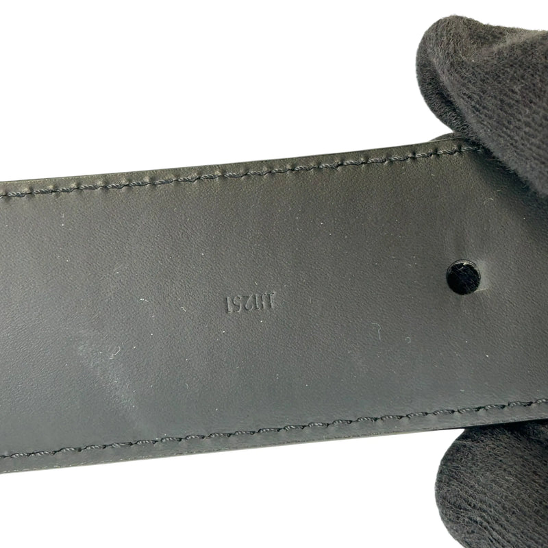 LOUIS VUITTON ダミエ グラフィット ベルト - ブラック