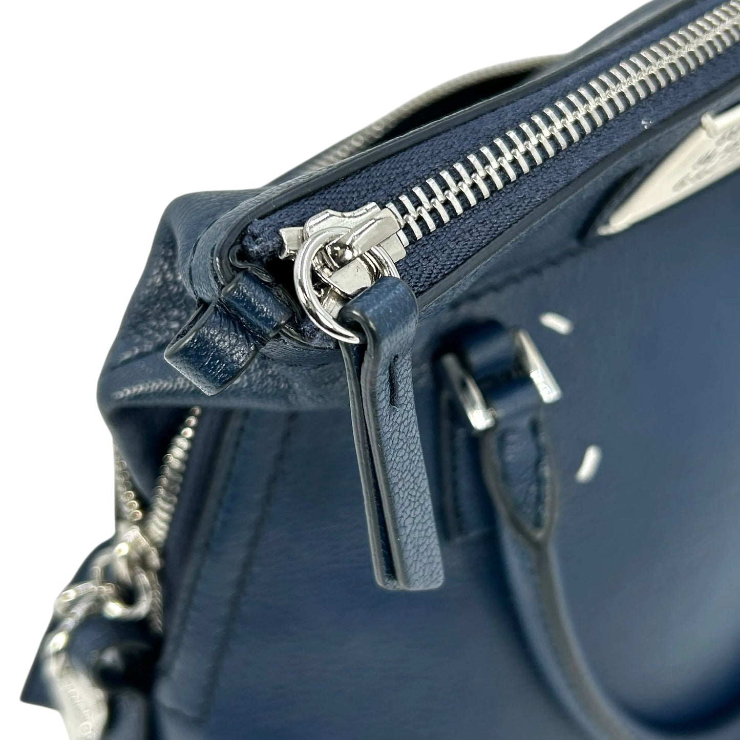 Margiela 5AC Leather Handbag/Shoulder Bag - Navy 