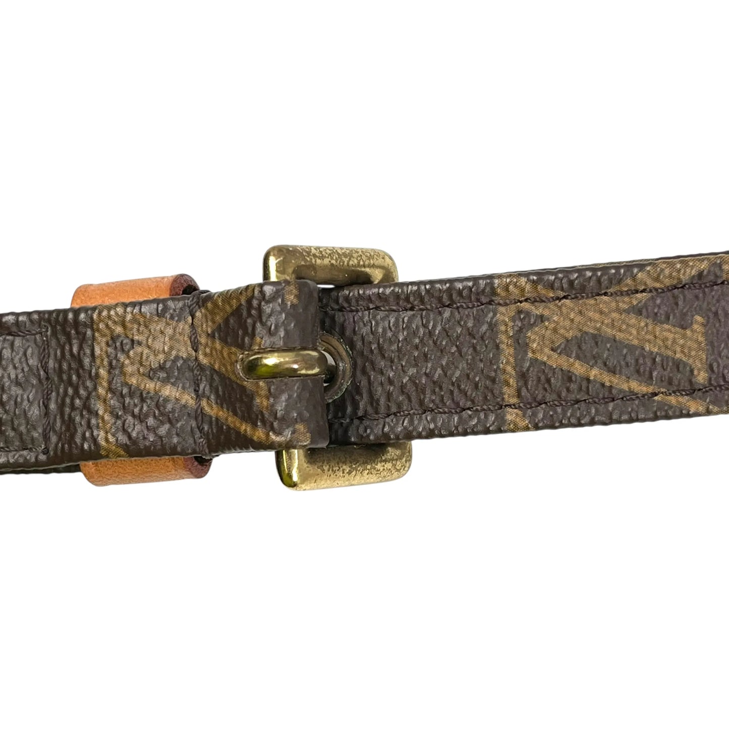 LOUIS VUITTON Monogram Shoulder Strap - Dark Brown
