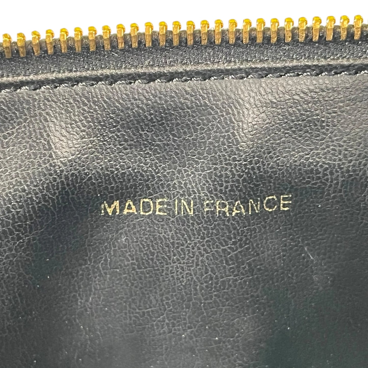 CHANEL キャビアスキン バニティバッグ ハンドバッグ - ブラック