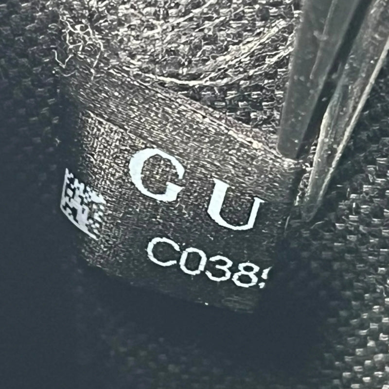 GUCCI GGスプリーム ミニハンドバッグ ショルダーバッグ - ブラック