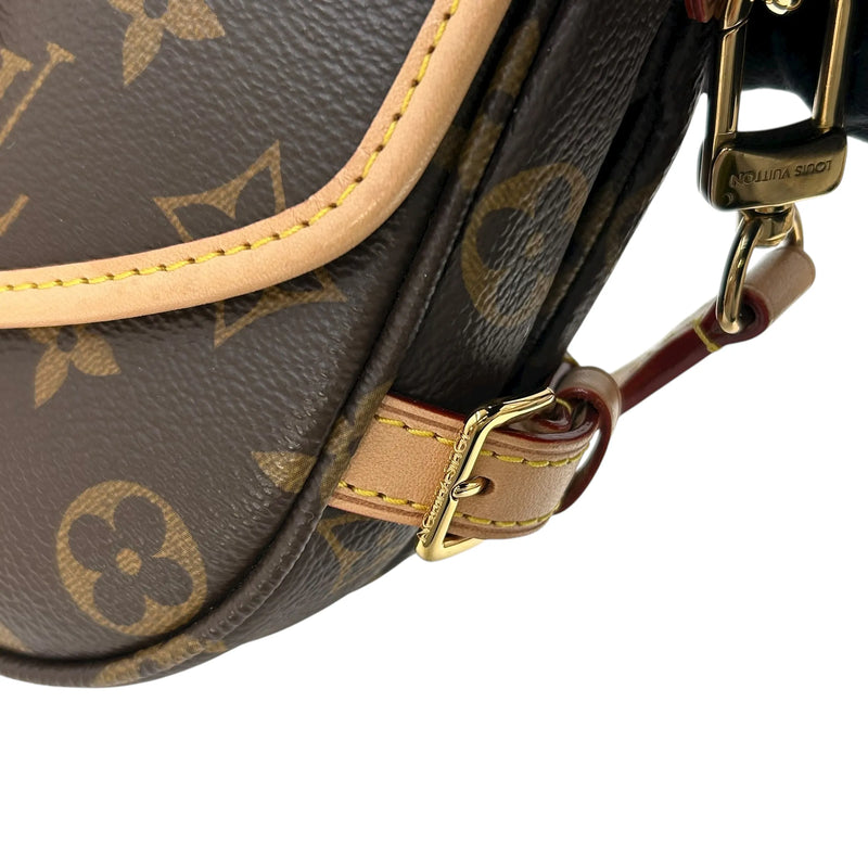 LOUIS VUITTON ソミュールBB モノグラム ハンドバッグ ショルダーバッグ - ダークブラウン