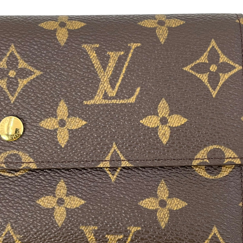 LOUIS VUITTON ポルトフォイユ ロングウォレット - ブラウン