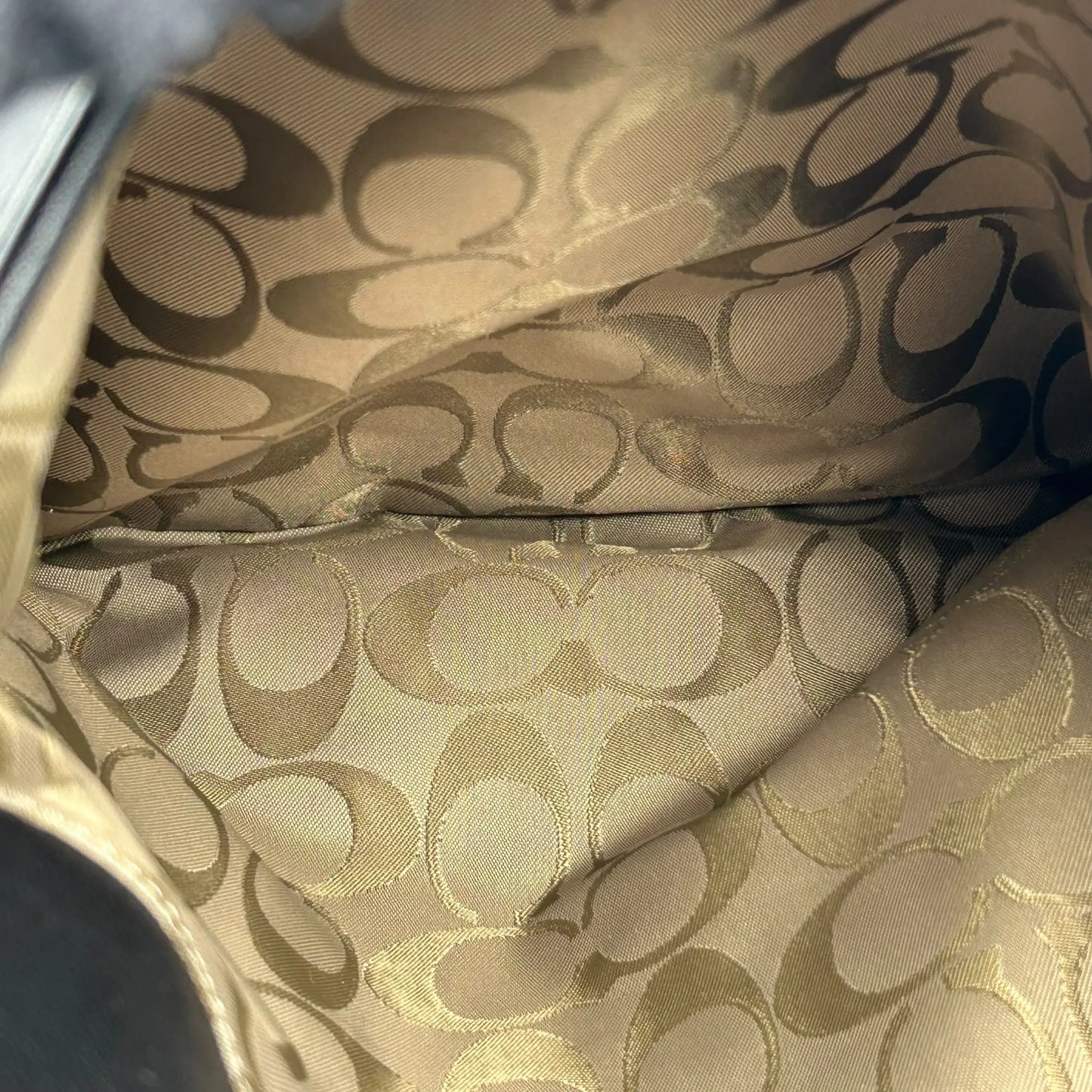 Coach Soho Crossbody Messenger Leather Shoulder Bag - Black 