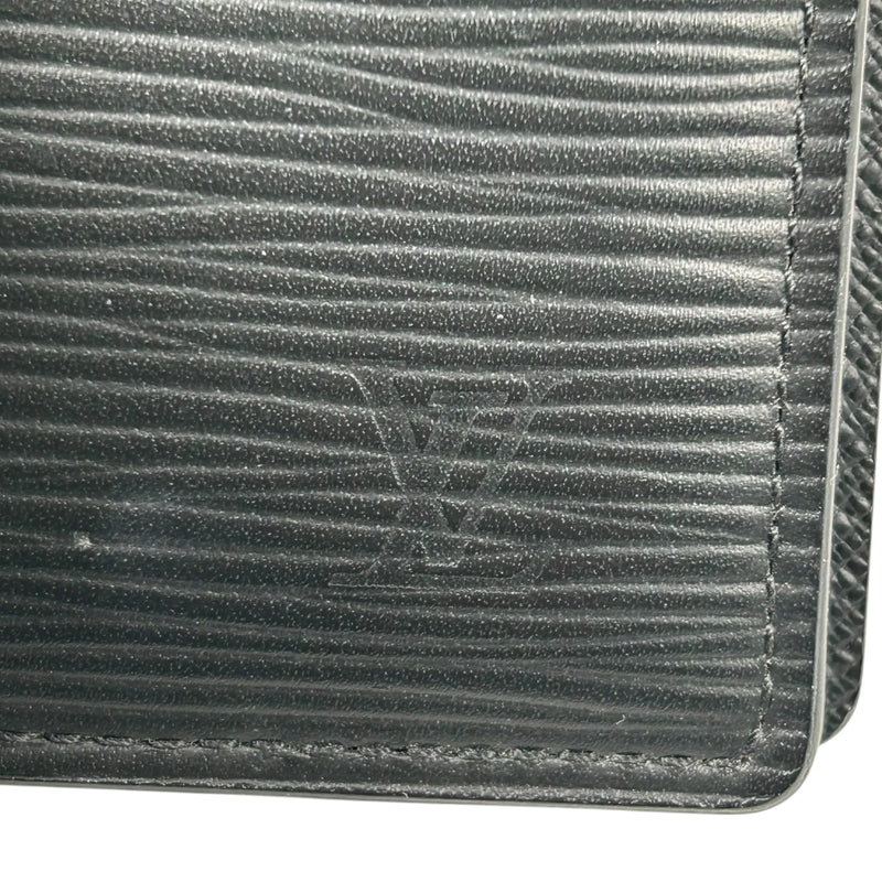 Louis Vuitton Organizer de Poche Epi Leather Card Case - Black 