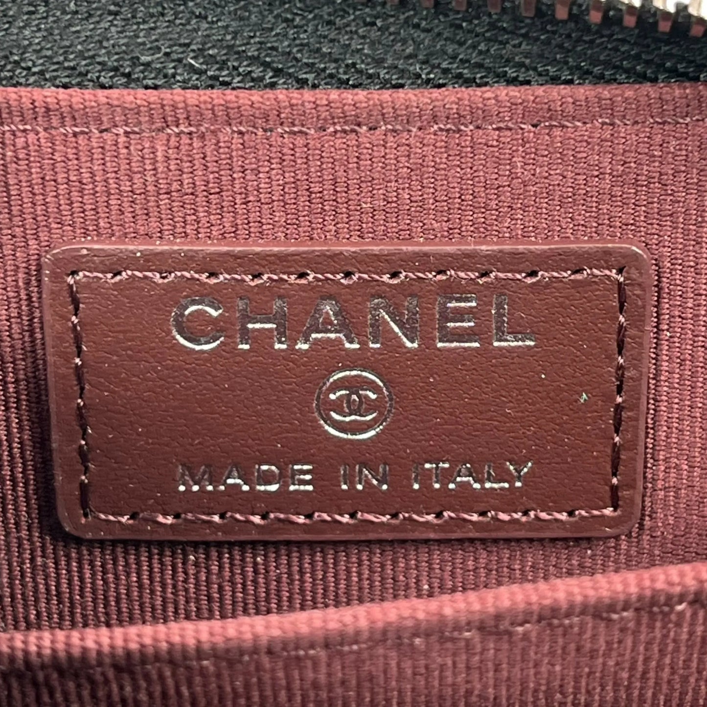 CHANEL マトラッセ キャビアスキン クラシックジップ コインケース - ブラック