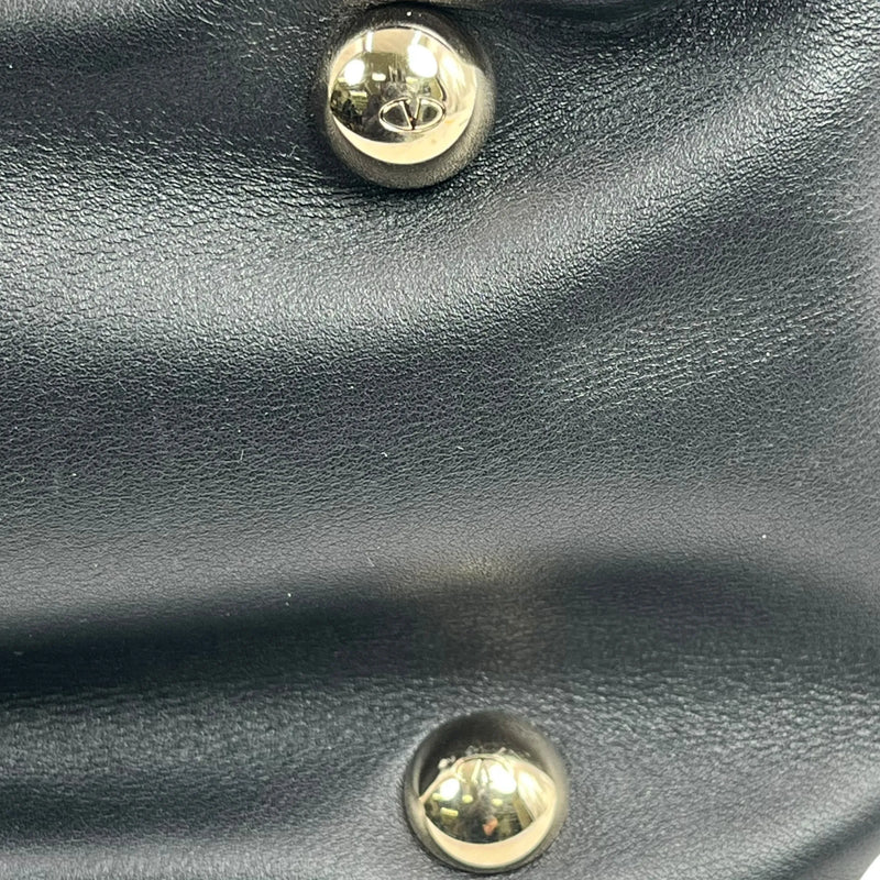 Valentino Rockstud Leather Handbag/Shoulder Bag - Black 