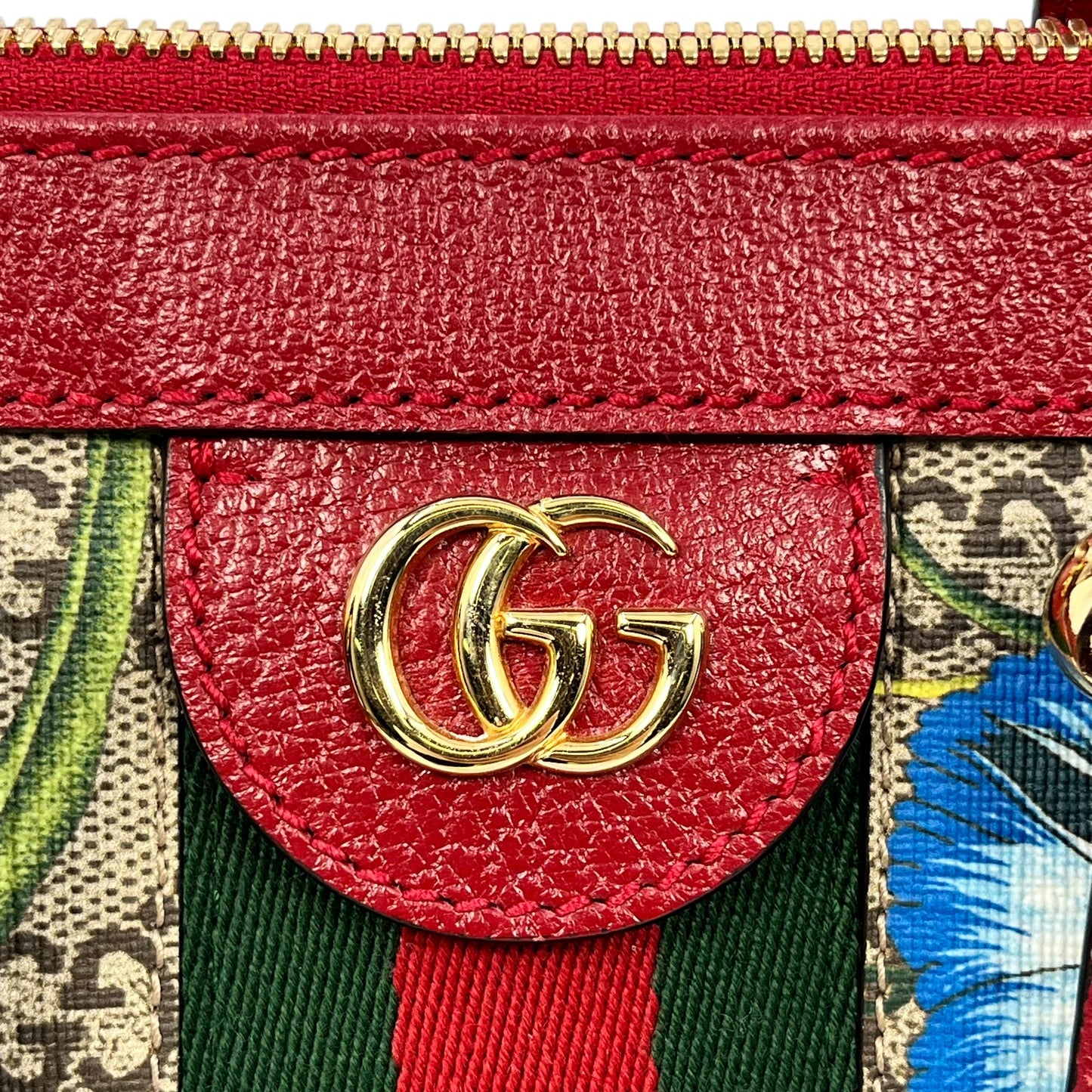 GUCCI Ophidia Handbag Shoulder Bag - Red 
