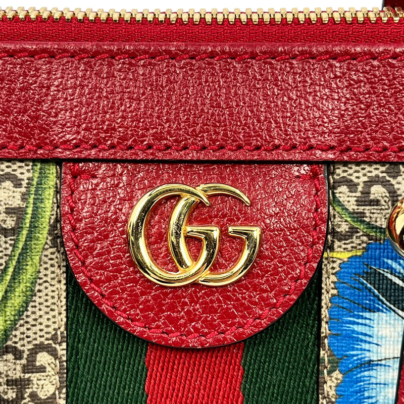 GUCCI Ophidia Handbag Shoulder Bag - Red 