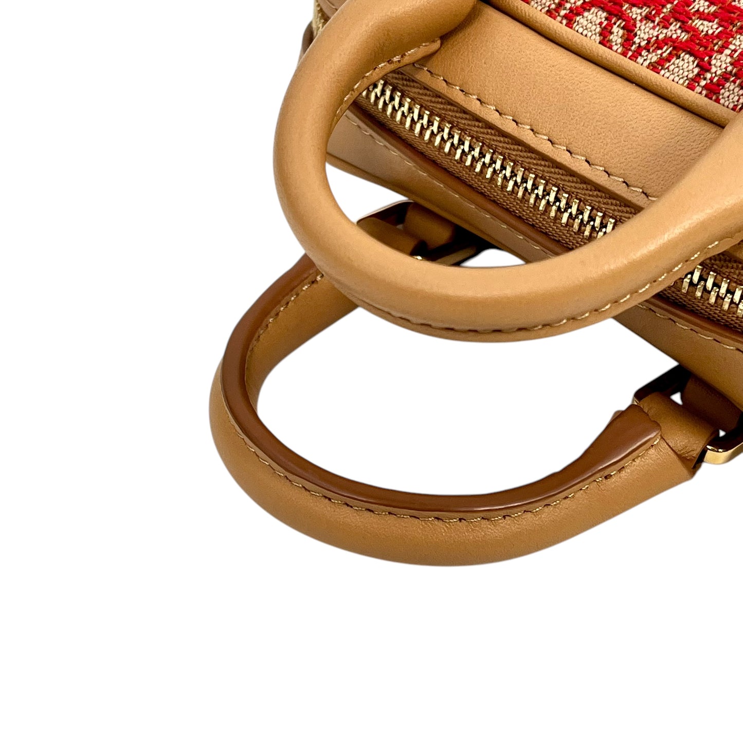 LOEWE Amazona Nano Mini Shoulder Bag - Brown and Red 