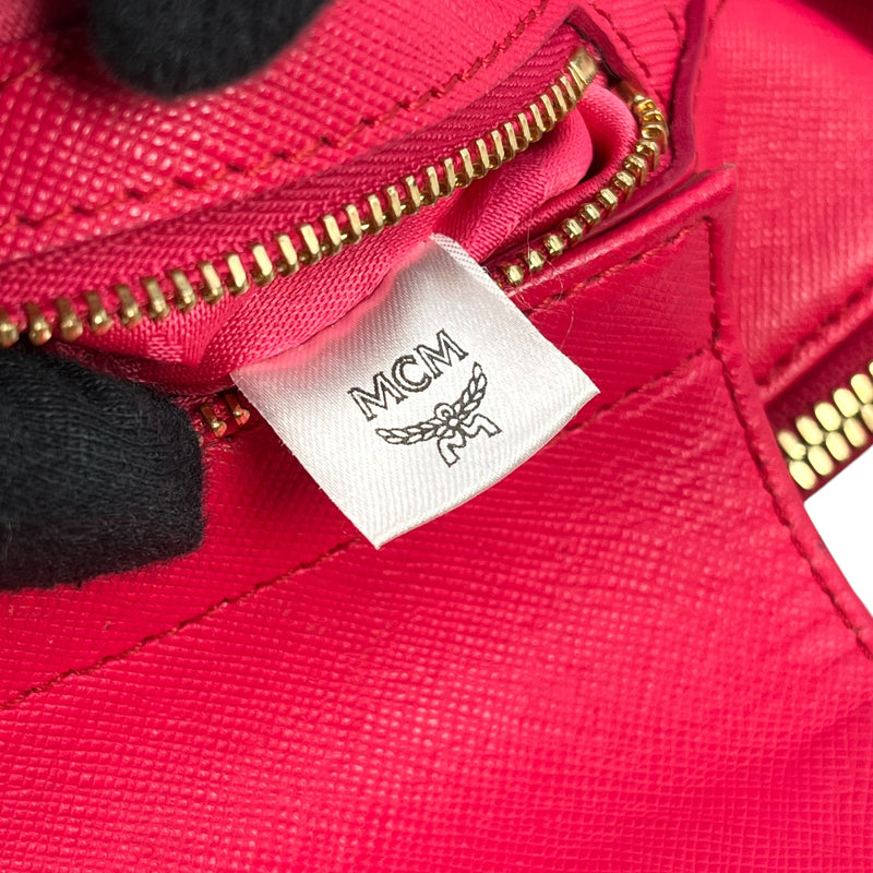 MCM Leather Handbag/Shoulder Bag - Pink 