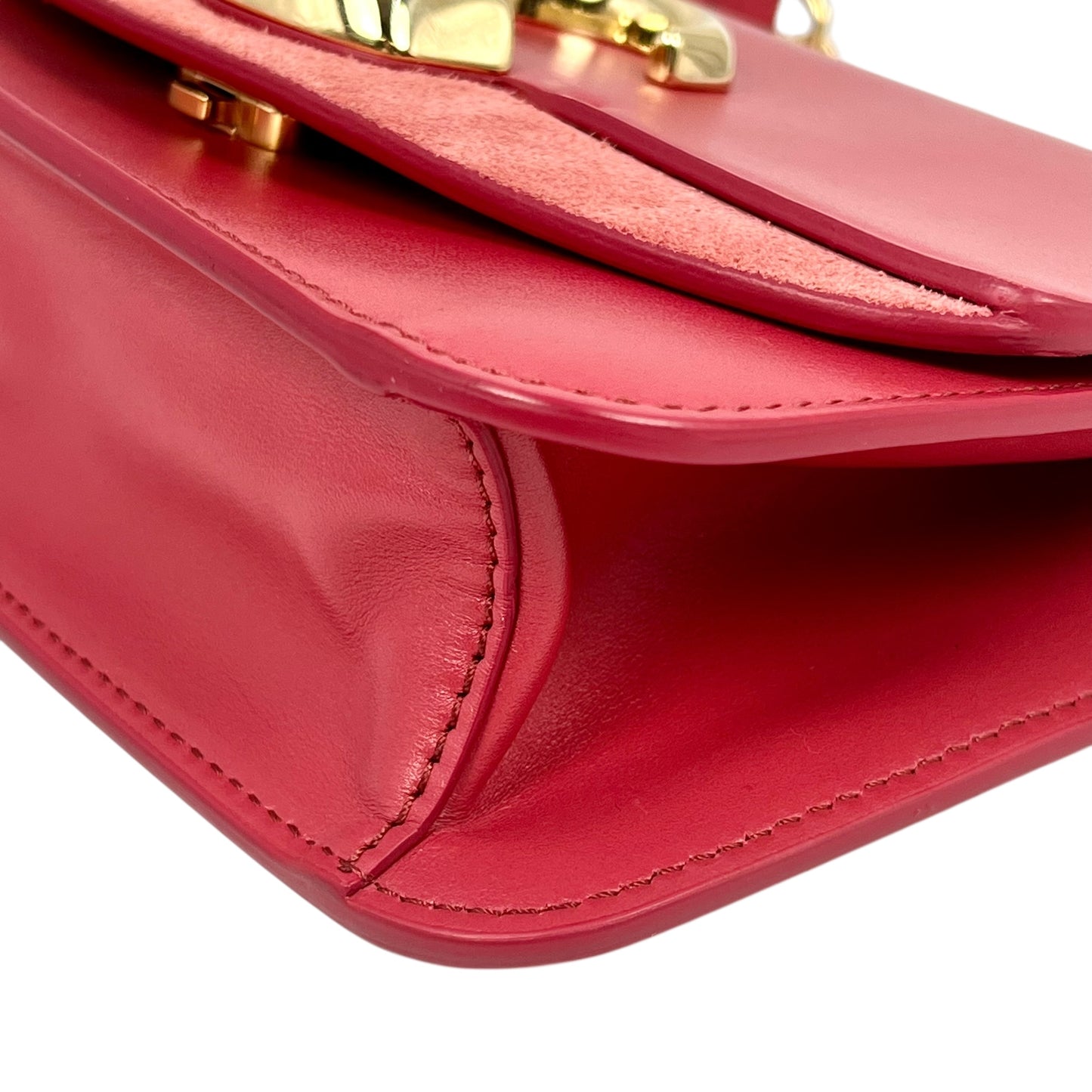 Chloé C チェーン ショルダーバッグ - ピンク × レッド