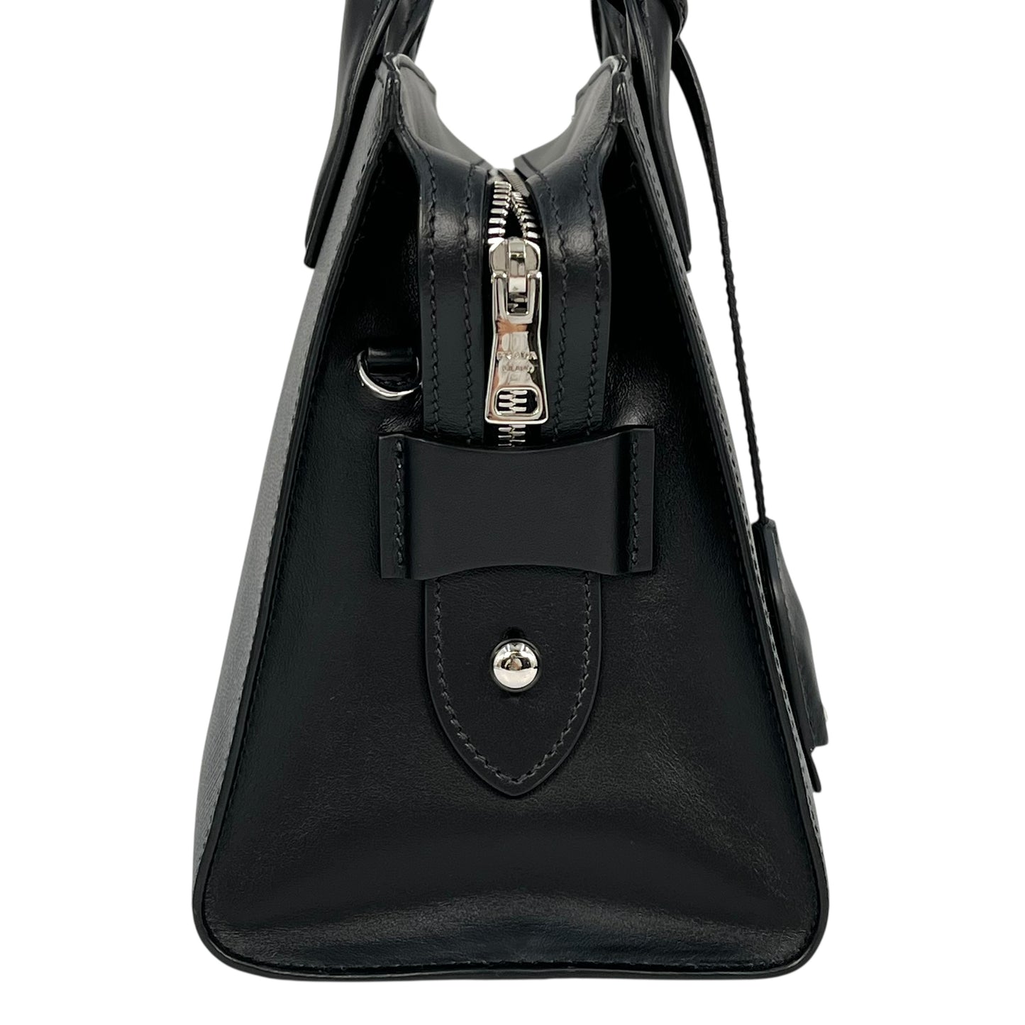 PRADA Saffiano Leather Handbag - Black 