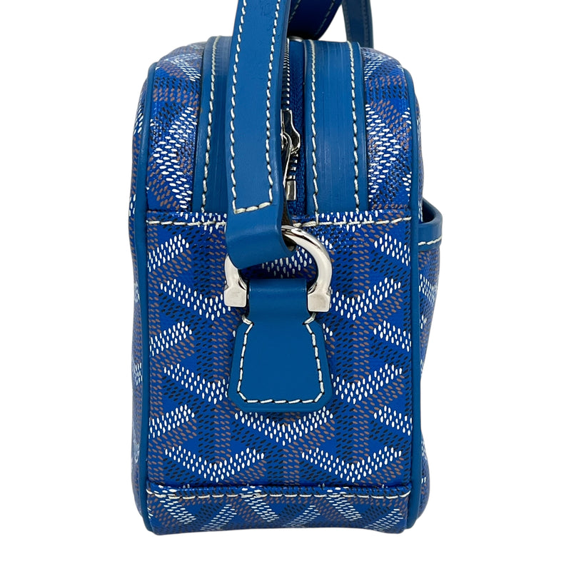 HOLD GOYARD Gap Vert PM Shoulder Bag - Blue 
