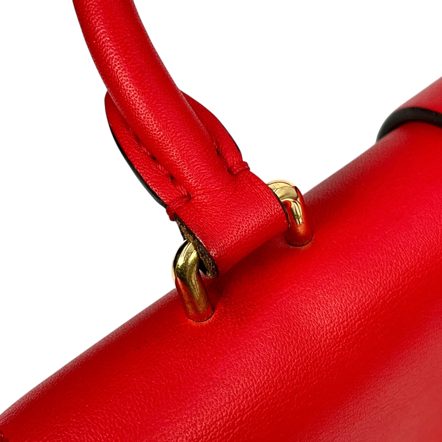 Louis Vuitton Lock BB Handbag Shoulder Bag - Red 