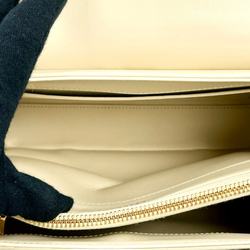 CELINE 16 Small Handbag/Shoulder Bag - Cream 