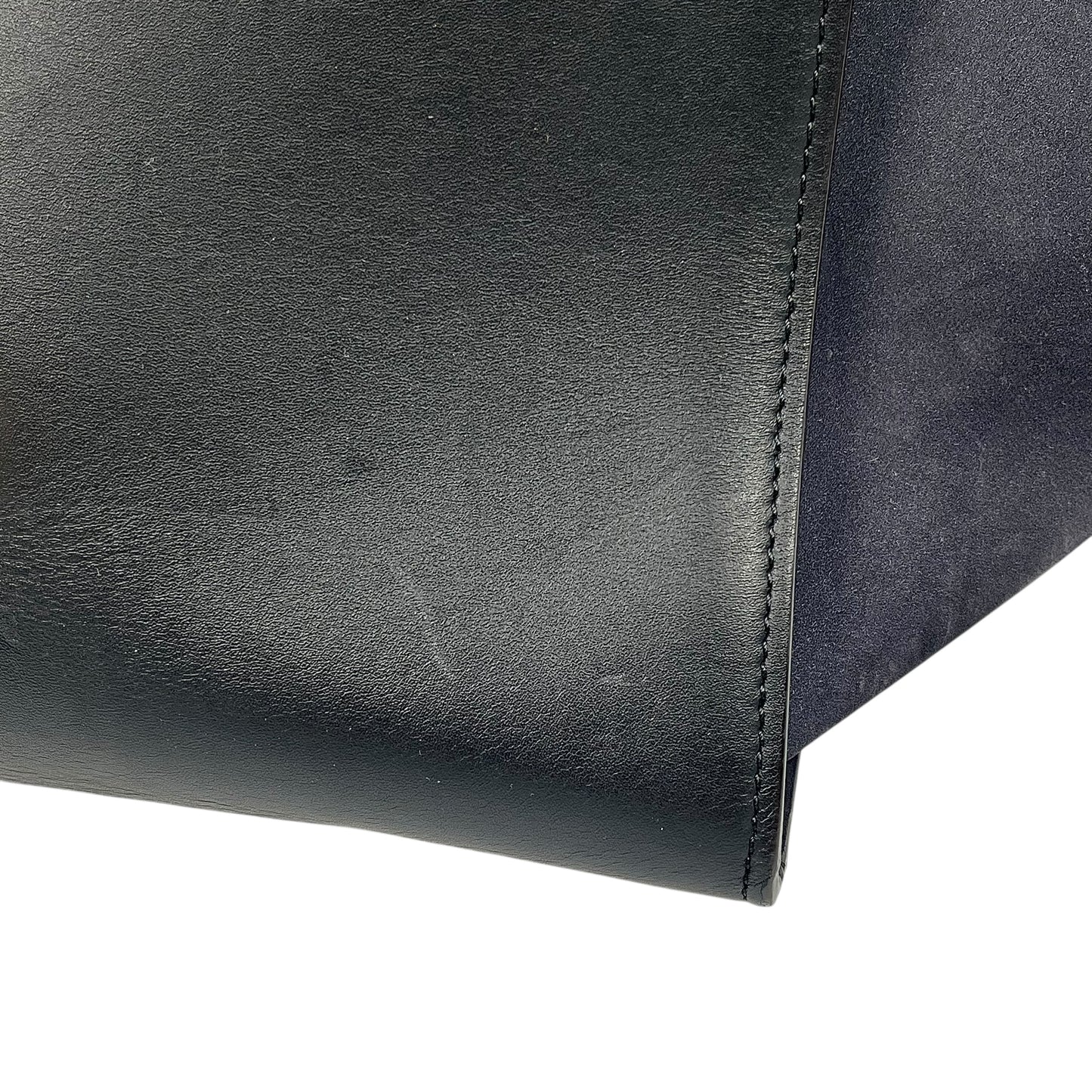 CELINE Trapeze Handbag - Navy Blue 