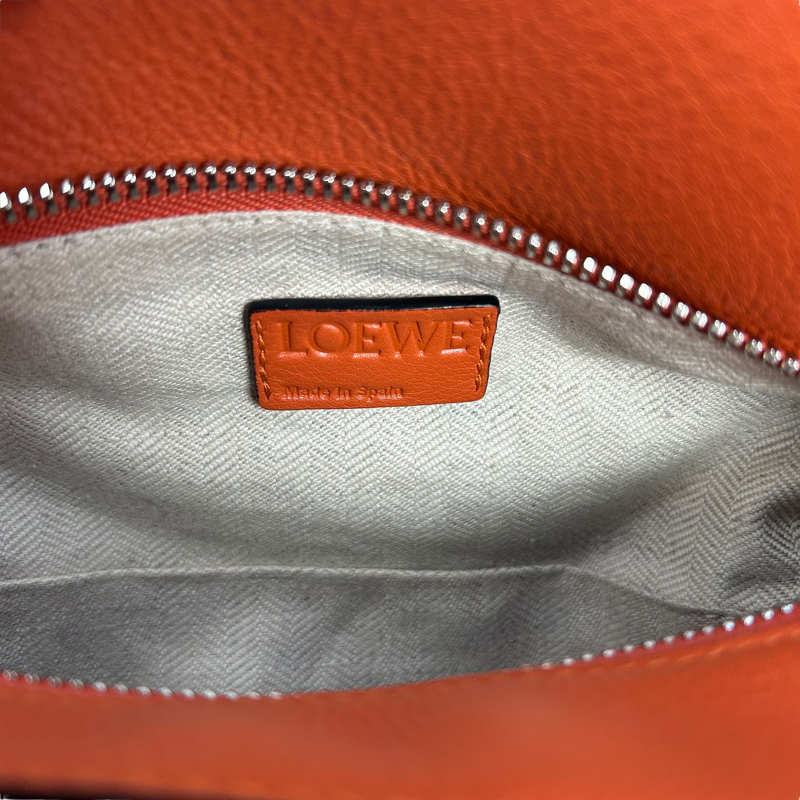 LOEWE Puzzle Bag Small Handbag/Shoulder Bag - Orange 