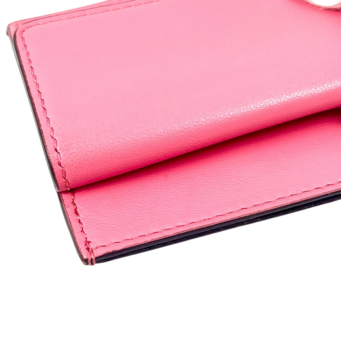 FENDI レザー カードケース コインケース - ピンク