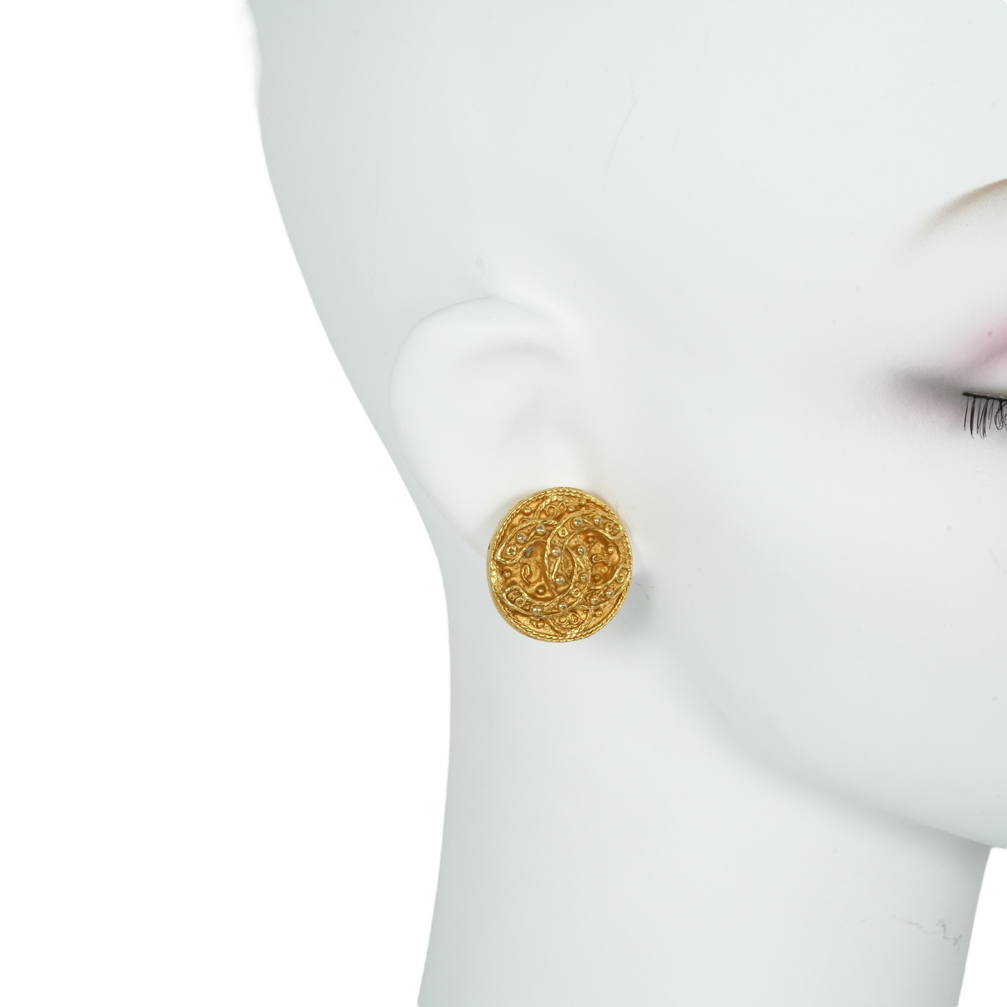 CHANEL CC Earrings - Metal - Gold - 15773 