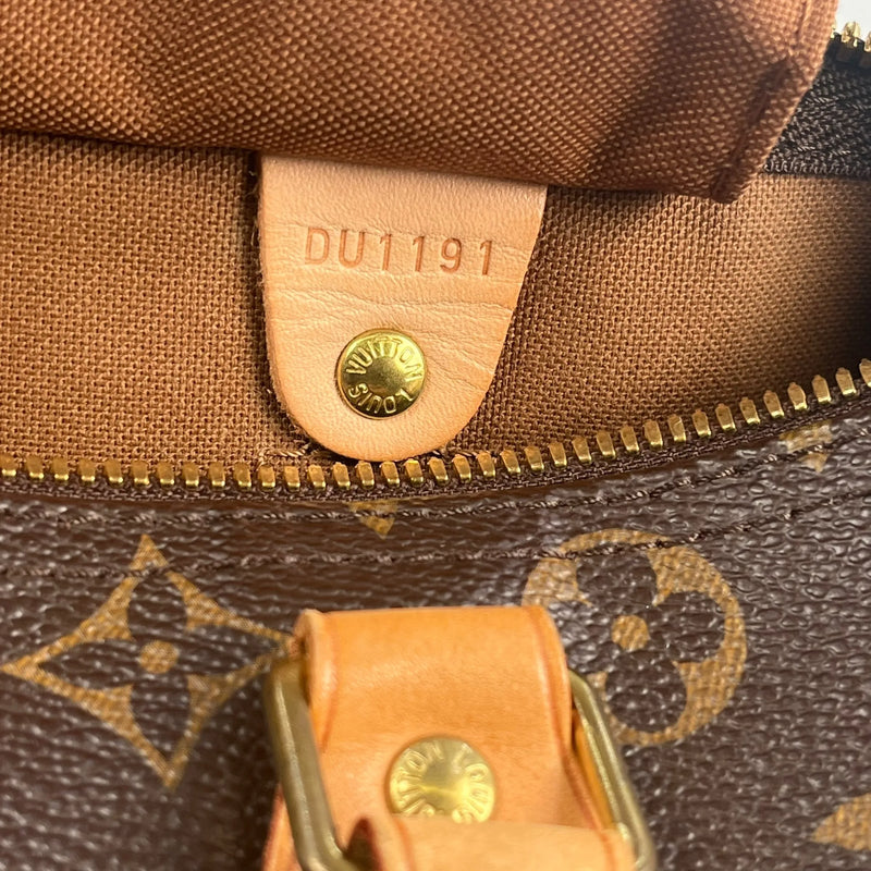 Louis Vuitton モノグラムキャンバス スピーディ 30 バンドリエール ハンドバッグ ショッピング - ブラウン