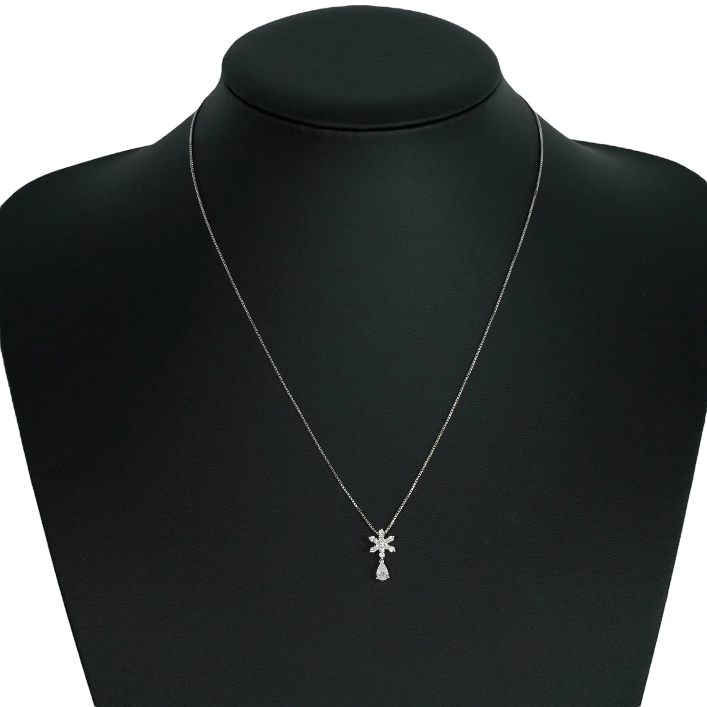 ダイヤモンド ネックレス - 18KWG