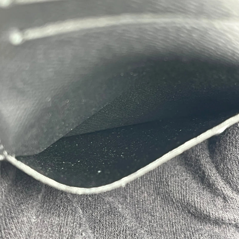 Louis Vuitton モノグラム エクリプス キャンバス ロングウォレット - ブラック