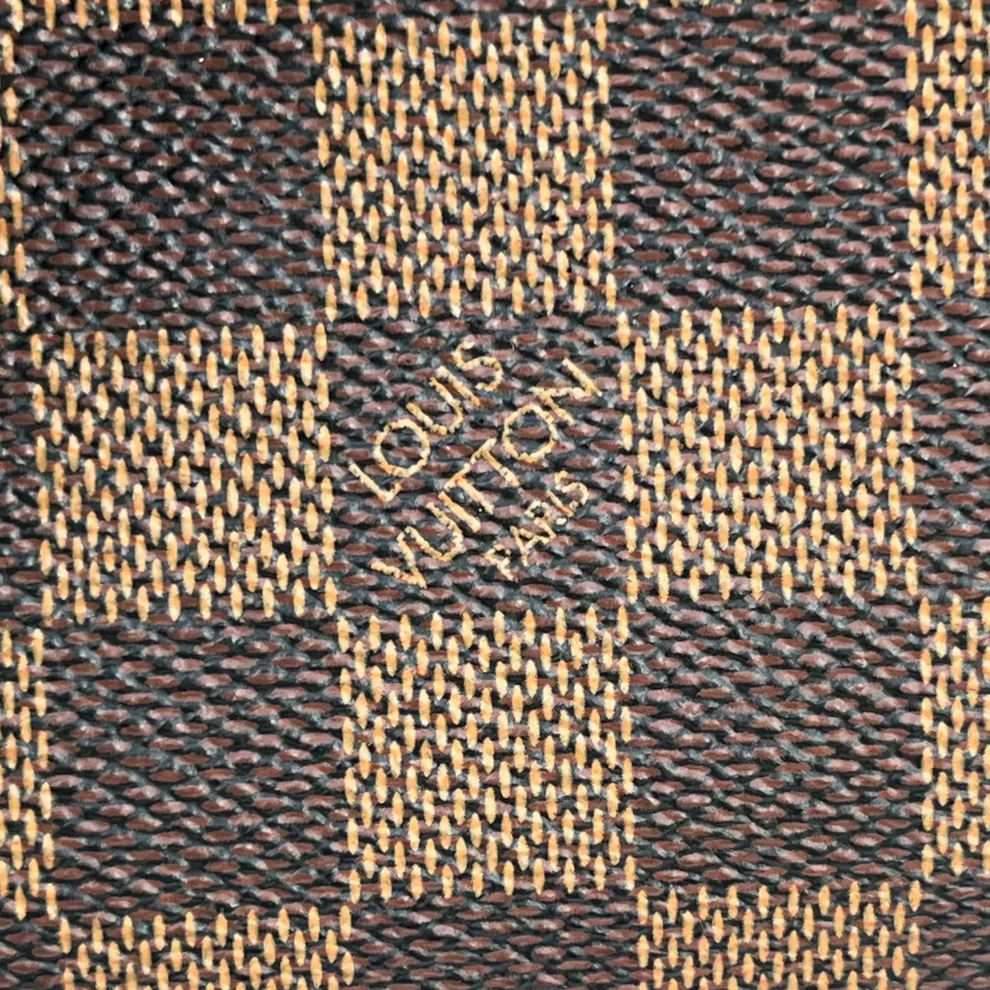 Louis Vuitton Damier Ebene Pochette Cosmetic Pouch - Brown - 33319 