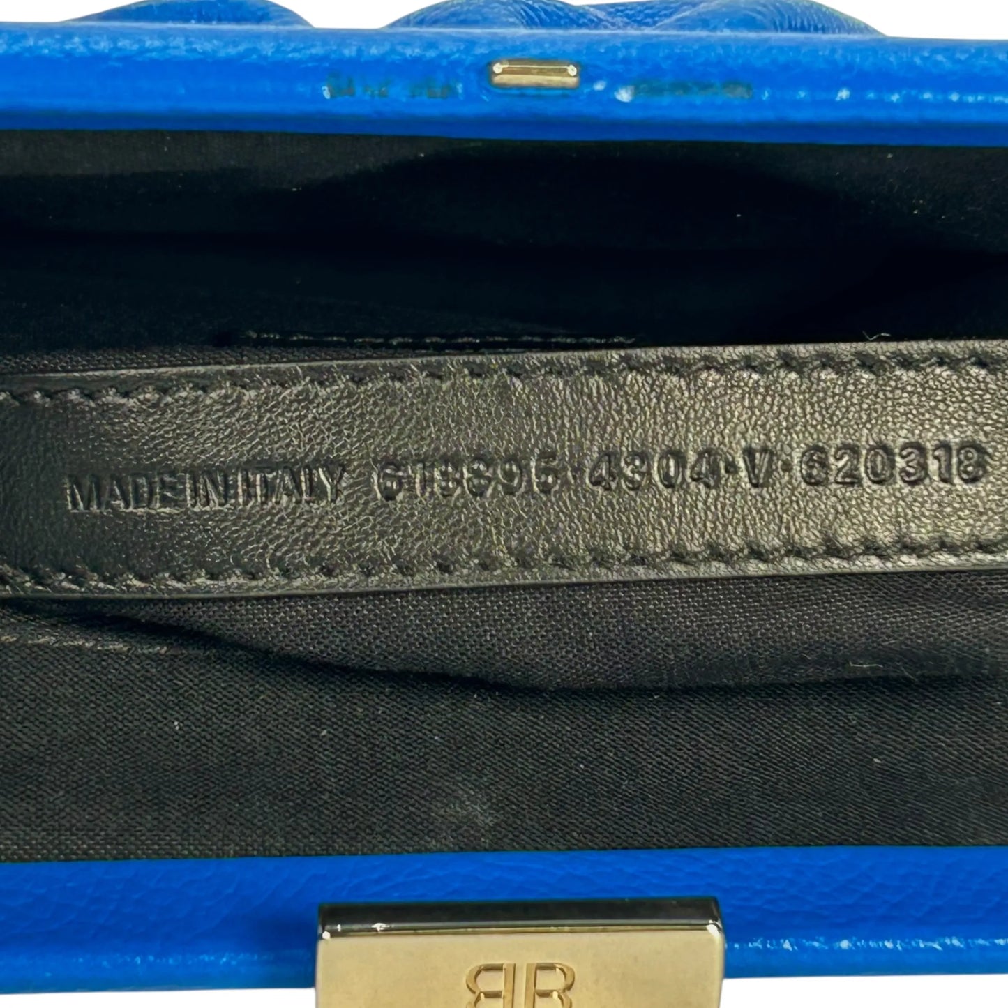 BALENCIAGA クラウド ショルダーバッグ - ブルー