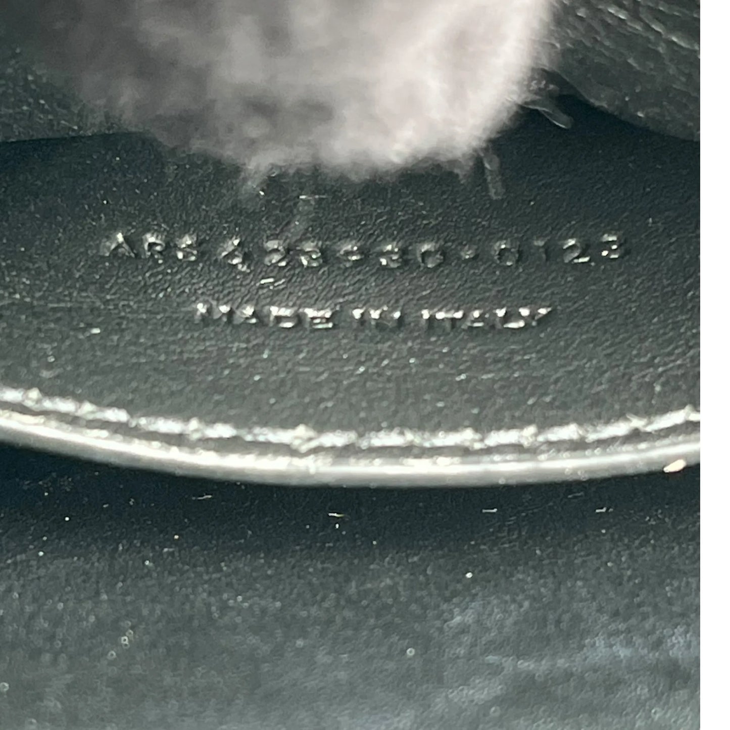 Saint Laurent Cassandra Top Handbag/Shoulder Bag - Beige 