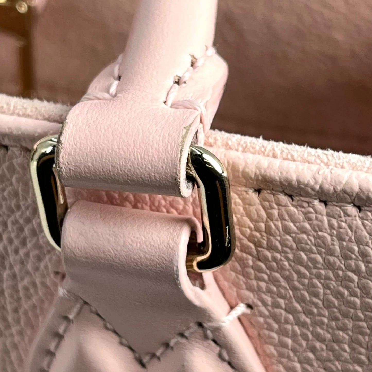 Louis Vuitton Monogram Empreinte On-the-Go PM Handbag - Pink 